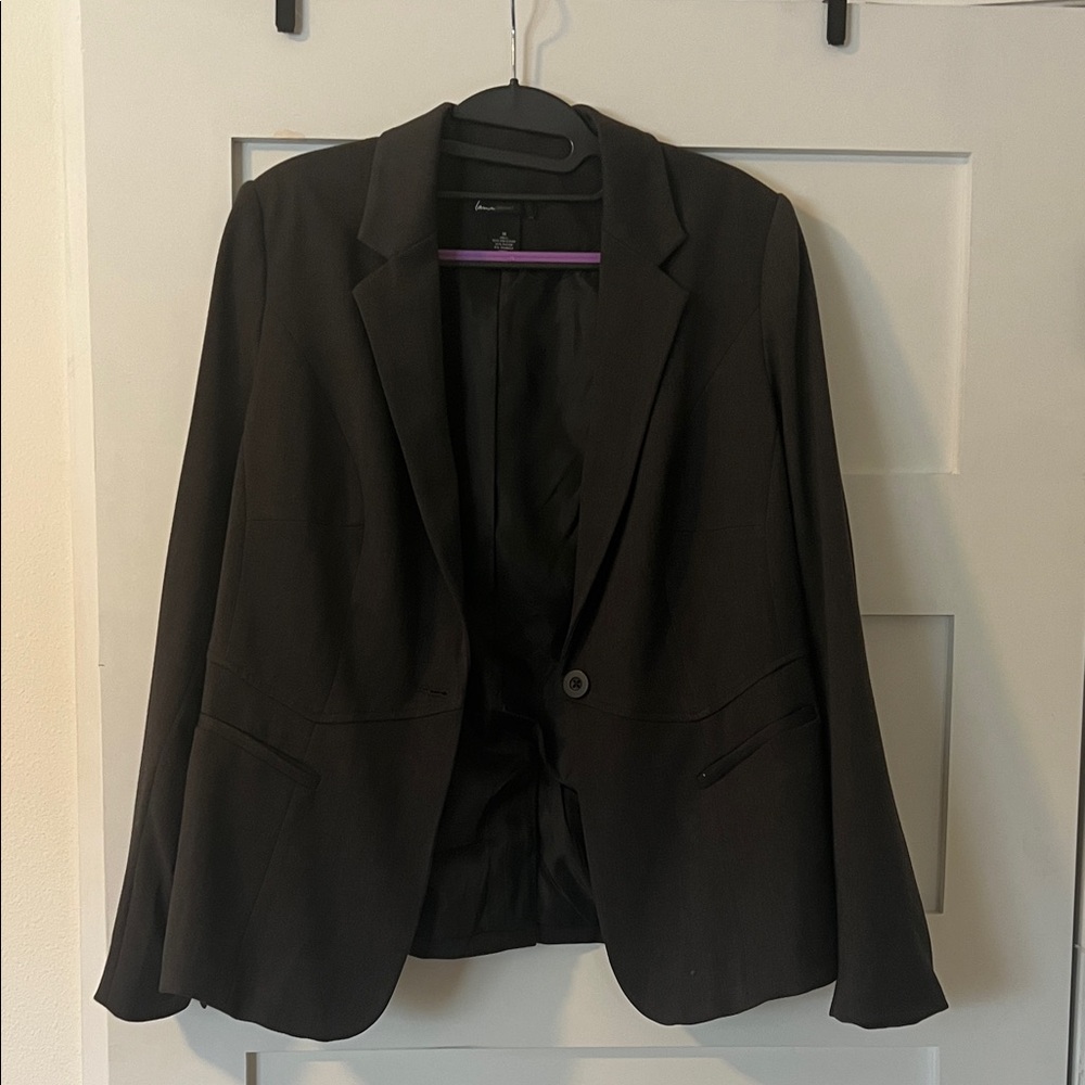 Lane Bryant Black Blazer nice